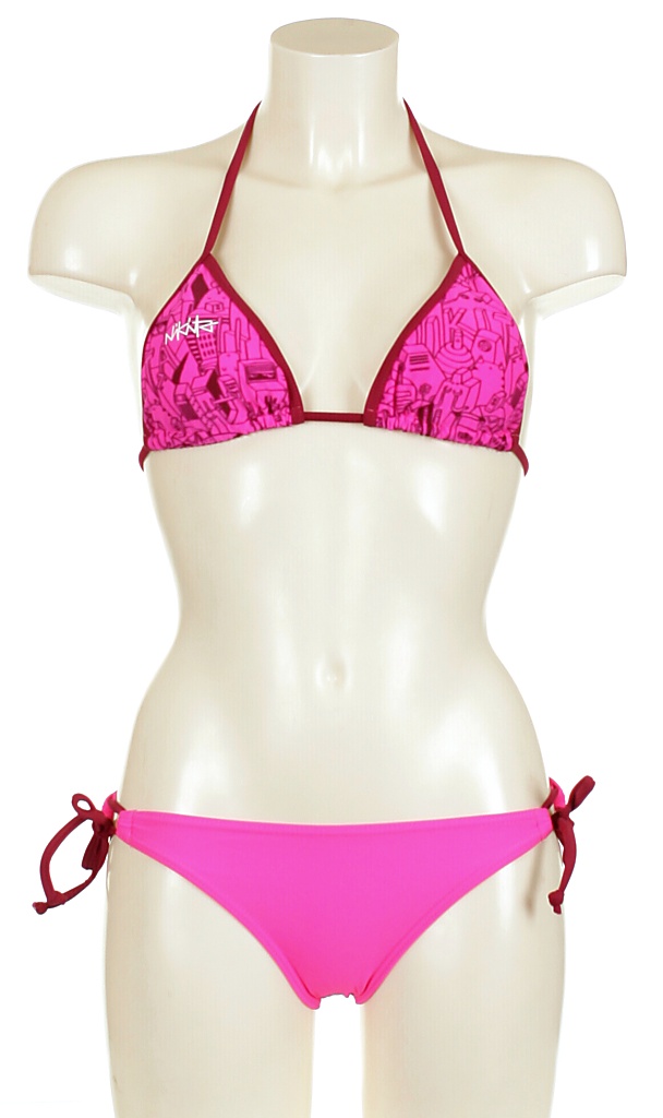 plavky Nikita Monel - Beet Red/Neon Pink