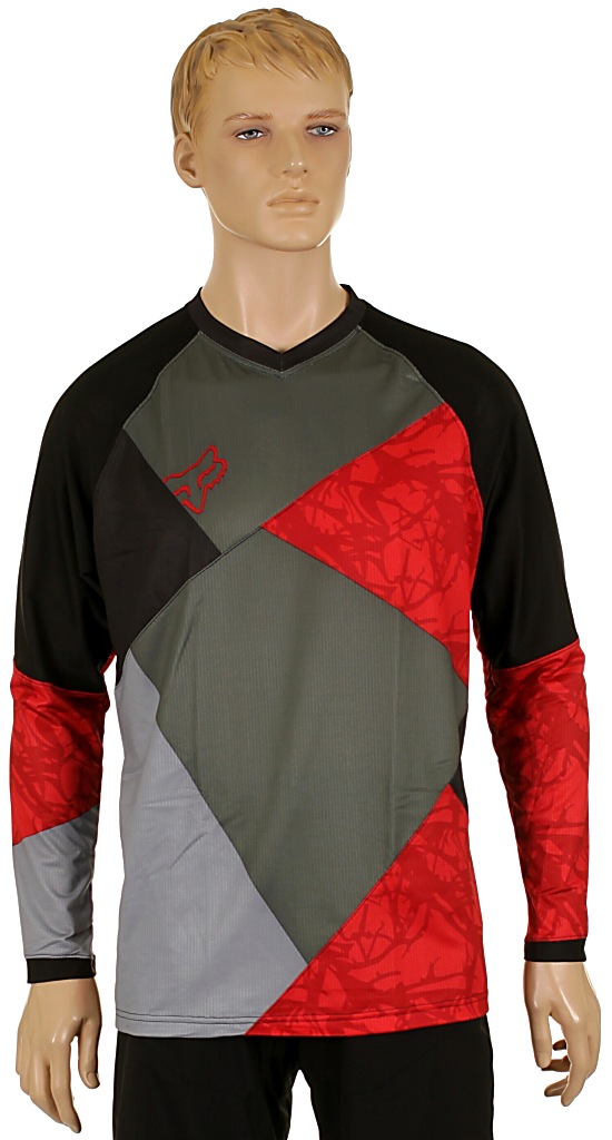 dres Fox Freeride Aircool LS - Red