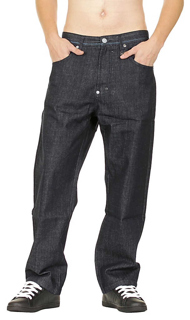 Mass DNM Brooklyn Jeans - Dark Blue/White