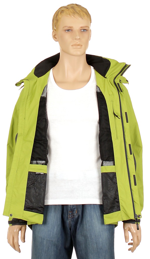 bunda Hannah Greystone - Spinach Green/Graphite