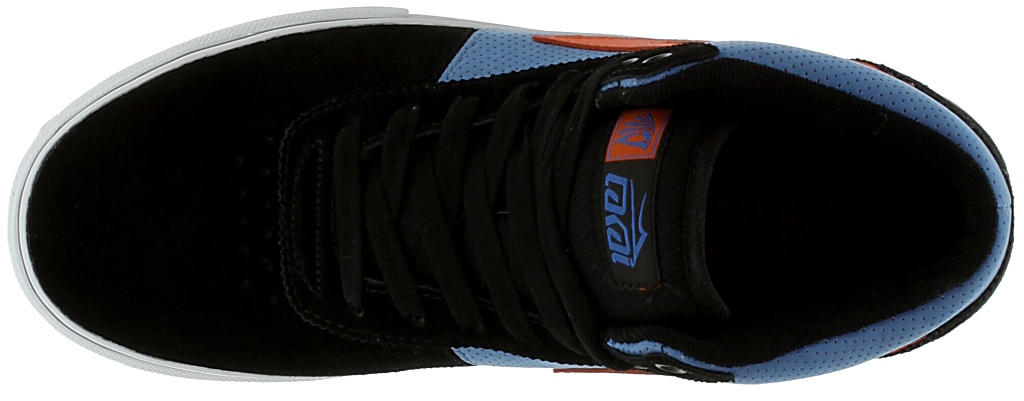 Lakai Cairo Select Shoes - Black/Royal Suede