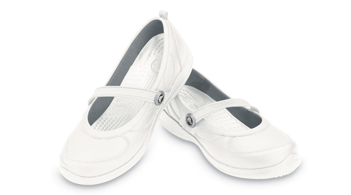 shoes Crocs Work Juniper - White