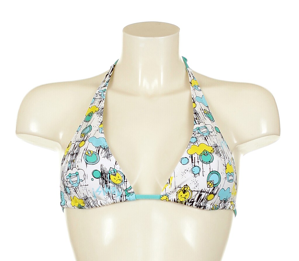 plavky Nomis Killer Cupcake Top - White