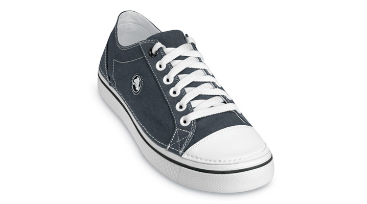 topánky Crocs Hover Lace Up - Charcoal/White