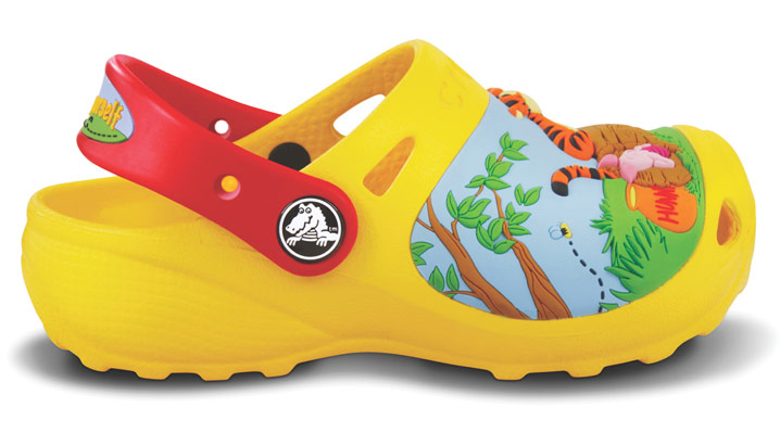 topánky Crocs Winnie The Pooh & Friends Kid's - Yellow/Red