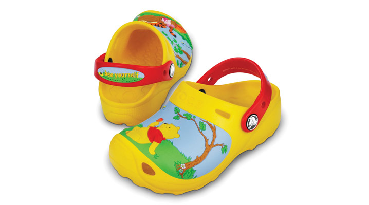 topánky Crocs Winnie The Pooh & Friends Kid's - Yellow/Red