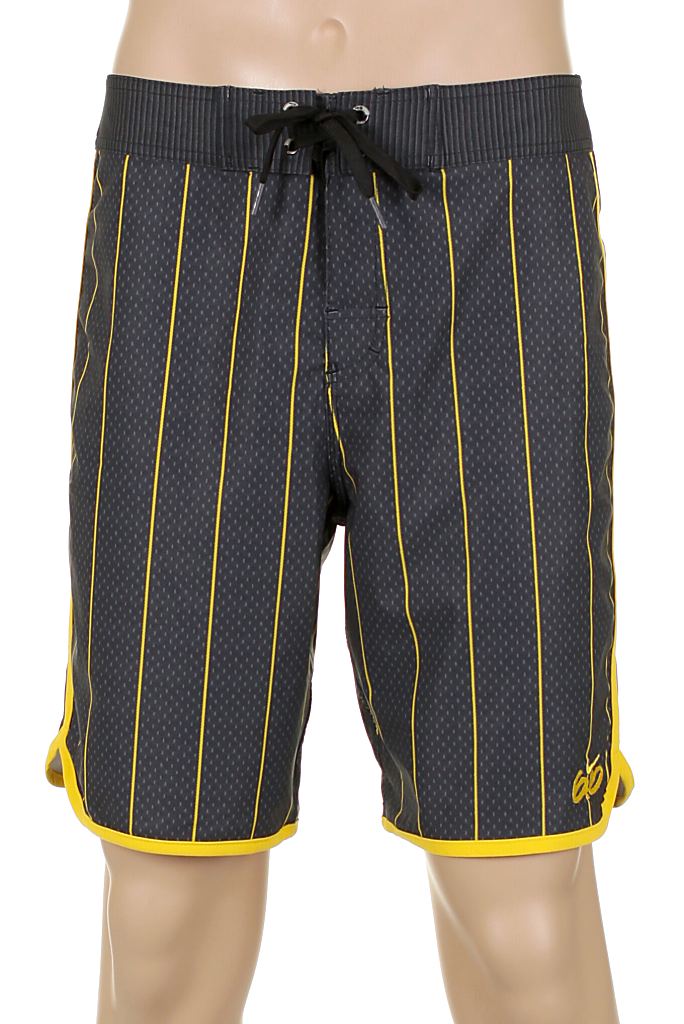szorty kąpielowe Nike 6.0 Gym - 011/Black/Varsity Maize/Varsity Maize