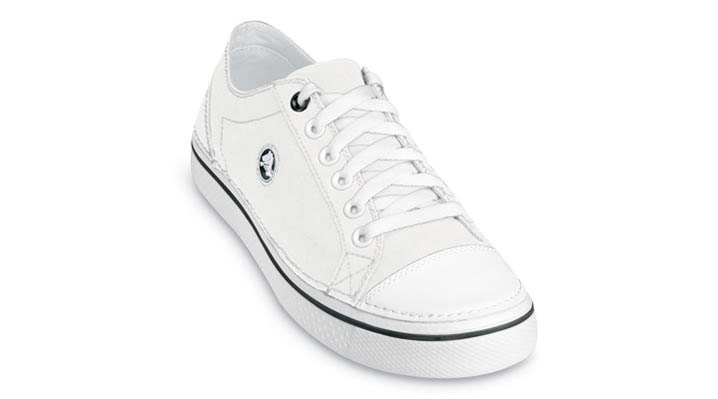 Crocs Hover Lace Up Shoes - White/White