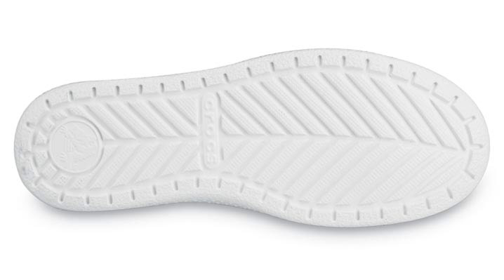 Crocs Hover Lace Up Shoes - White/White
