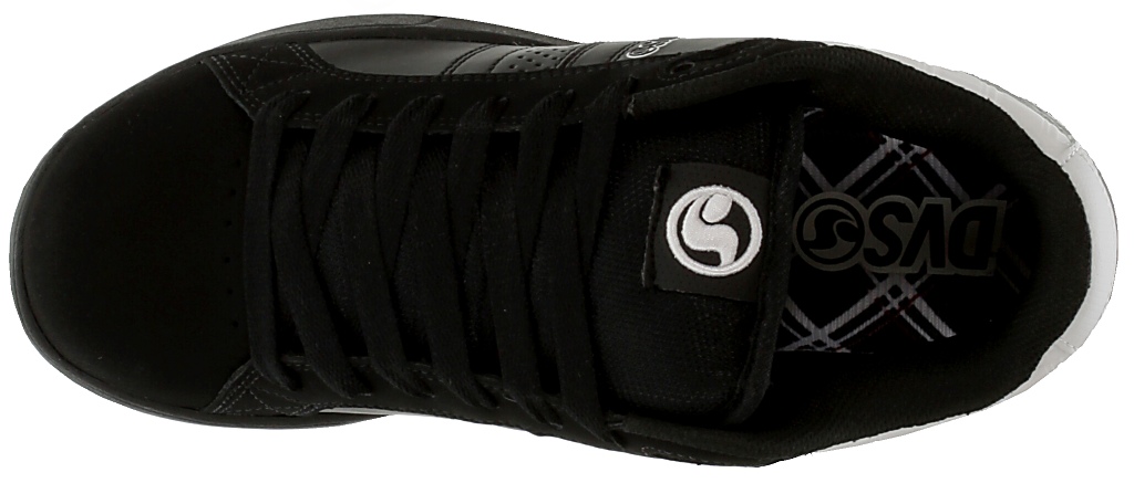 topánky DVS Charge - Black/White Nubuck