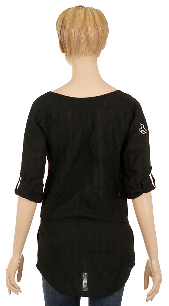 šaty Fox Tempest Coverup - Black