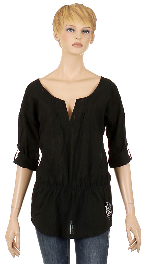 šaty Fox Tempest Coverup - Black
