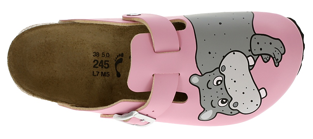 boty Birki's Woodby - Hippo Pink BF