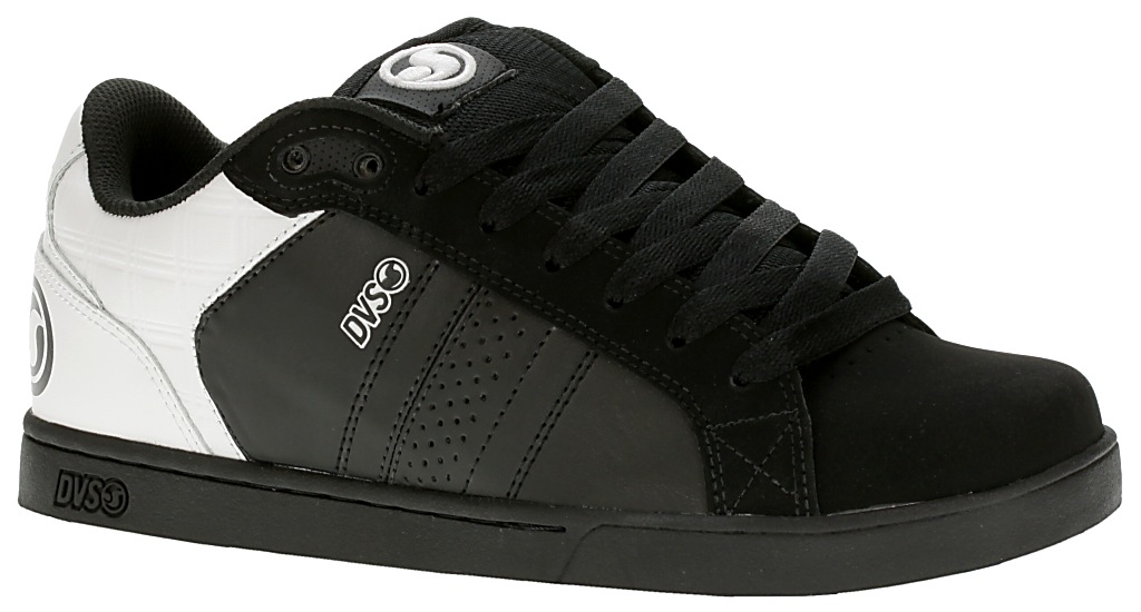 topánky DVS Charge - Black/White Nubuck