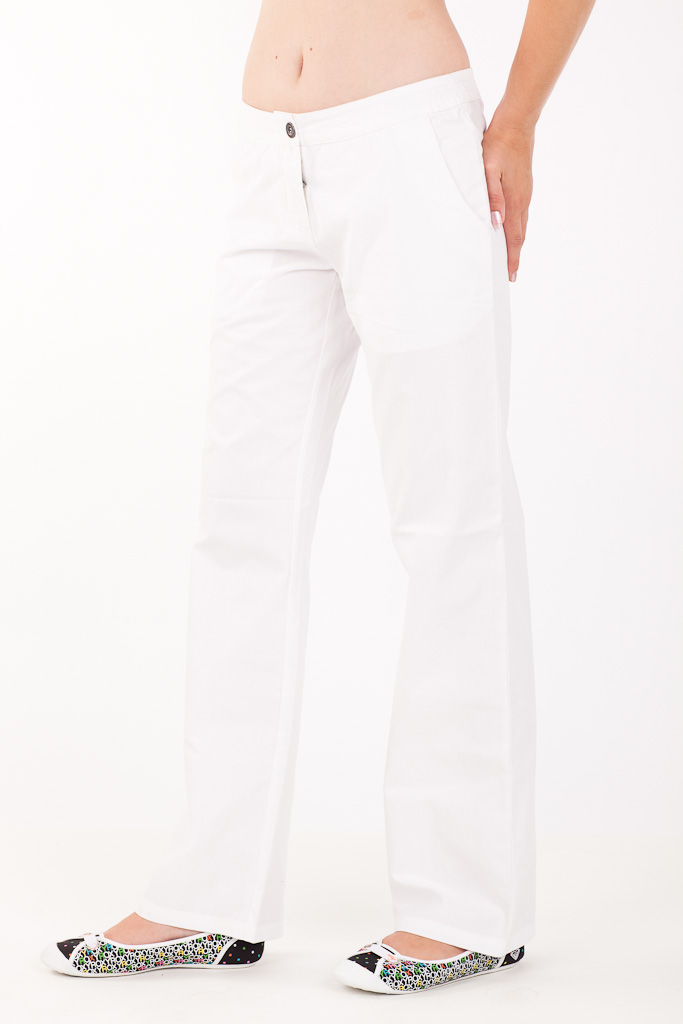 spodnie Alpine Pro Godline - White