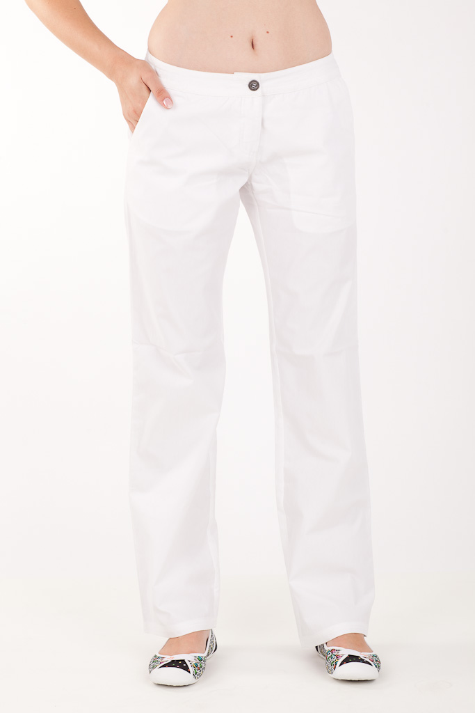 spodnie Alpine Pro Godline - White