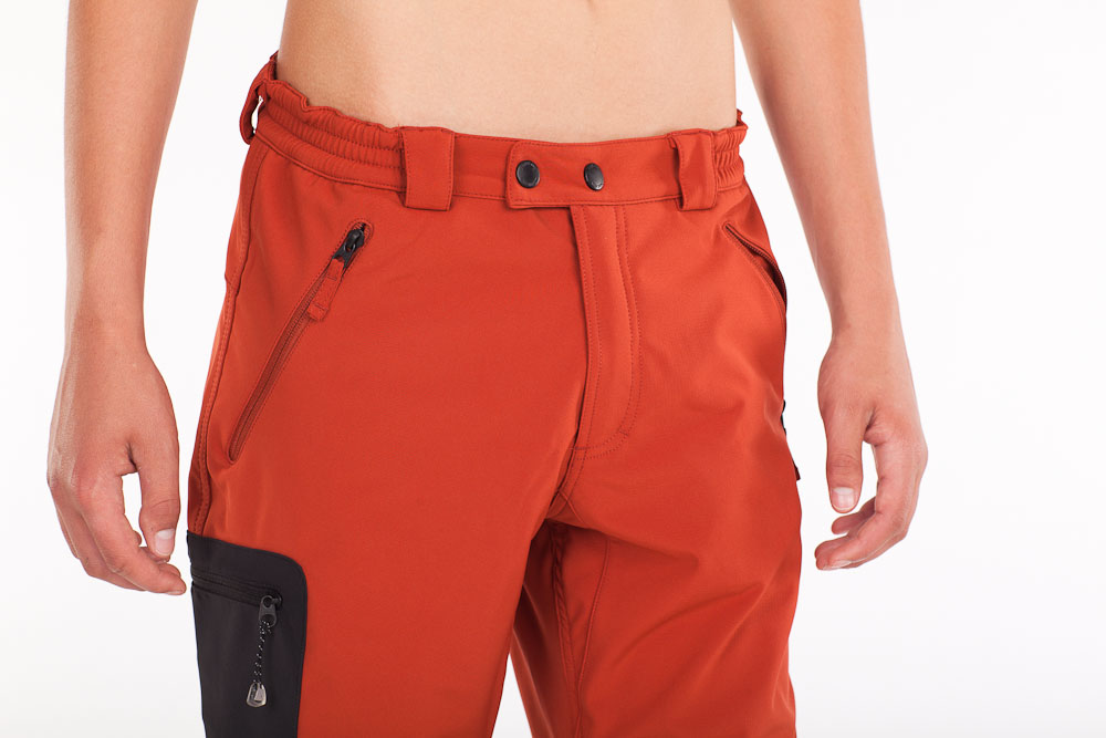 spodnie Alpine Pro Indian - Picante/Black