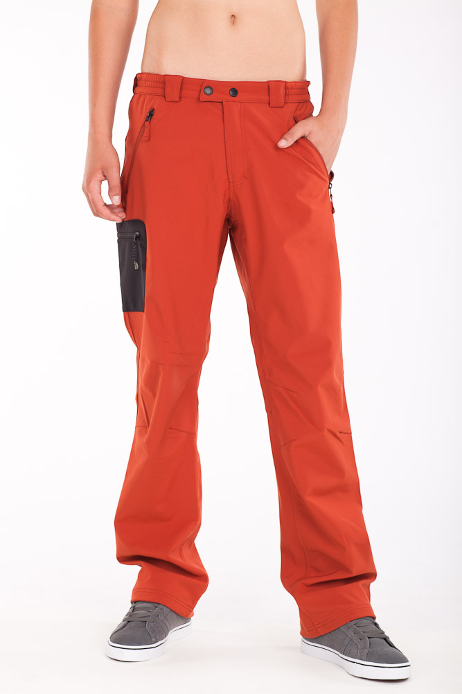 spodnie Alpine Pro Indian - Picante/Black