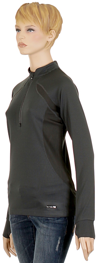 tričko Alpine Pro Kirke LS - Dark Gray