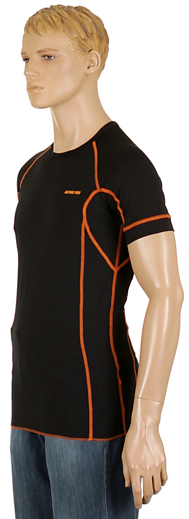 koszulka trykotowa Alpine Pro Herkules - Black