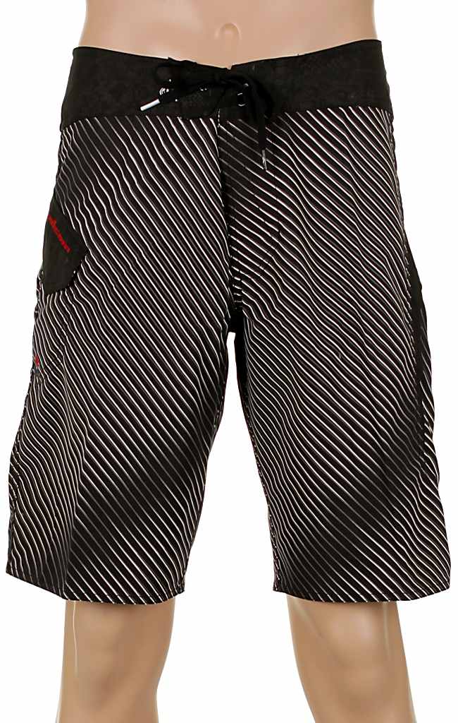 kúpacie šortky Volcom 2EZ Stripe - Black