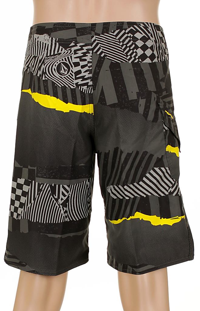 kúpacie šortky Volcom Maguro Print - Dark Gray