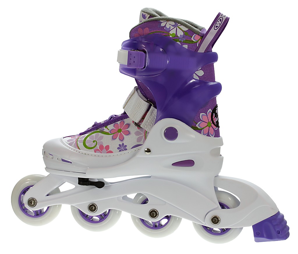kolečkové brusle Worker Mia Kid's - Floral