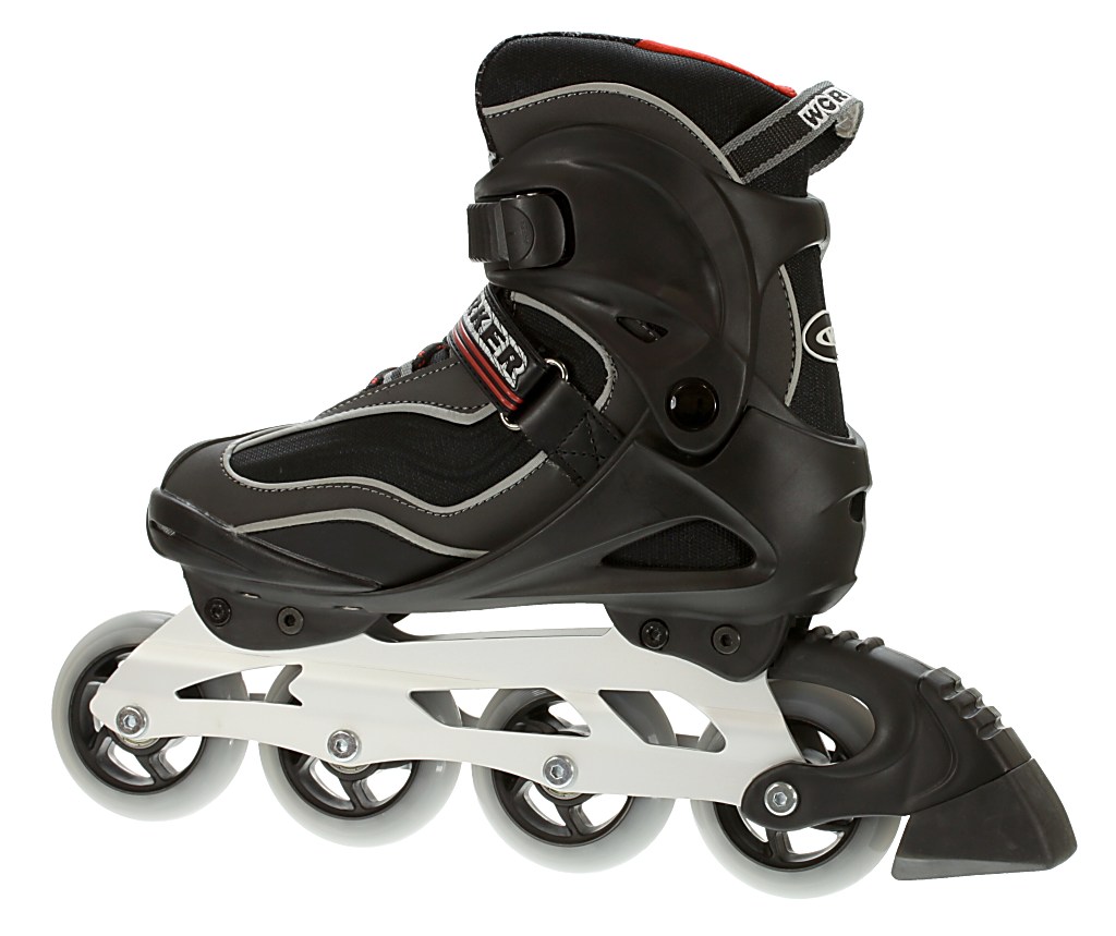 kolečkové brusle Worker Exolution - Black/Red