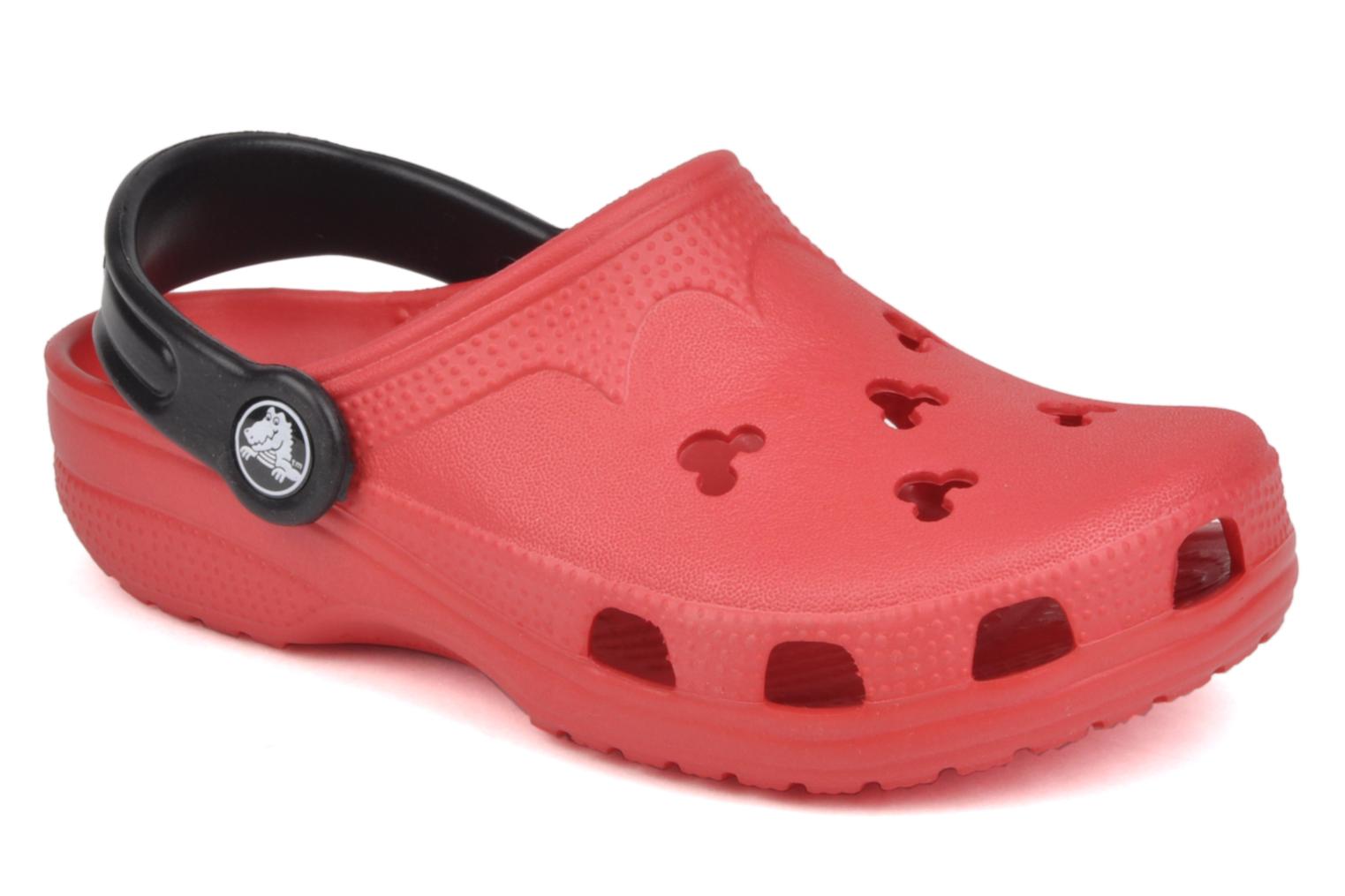 Crocs Mickey Mouse Classic Shoes Kid's - Red/Black