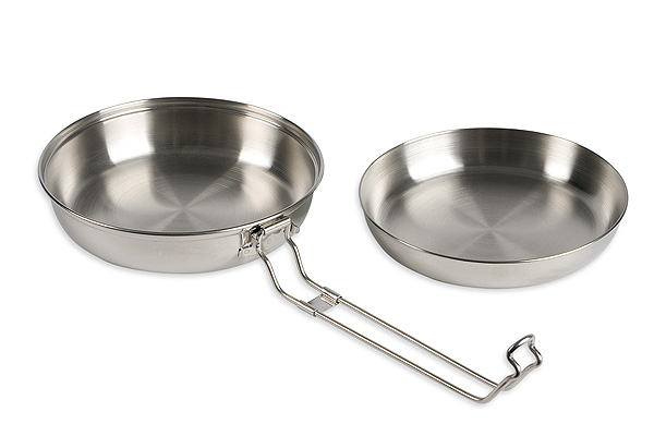 nádobí Tatonka 0654 Camp Set Regular - Silver