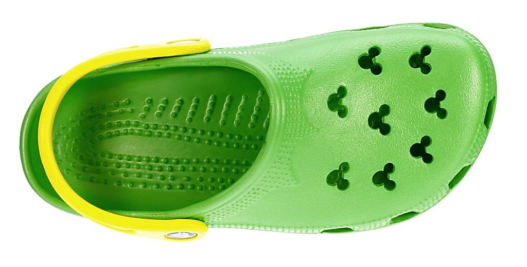 Crocs Mickey Mouse Classic Shoes Kid's - Lime/Yellow