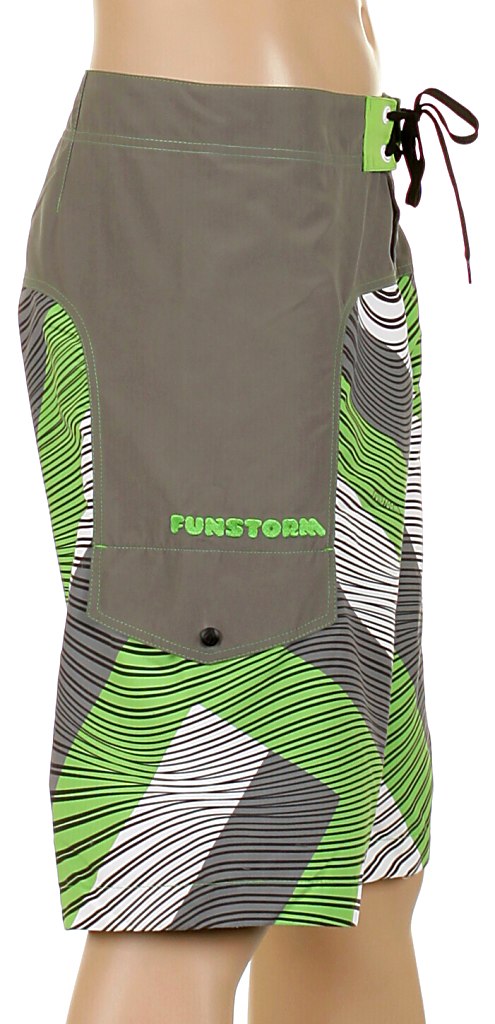 koupací šortky Funstorm Shore - Dark Gray