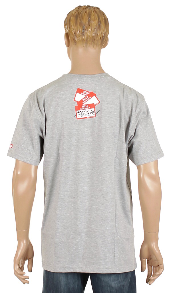 Mass DNM Mass Name Is T-shirt - Gray