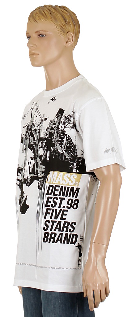 Tshirt Mass DNM Work Zone - White