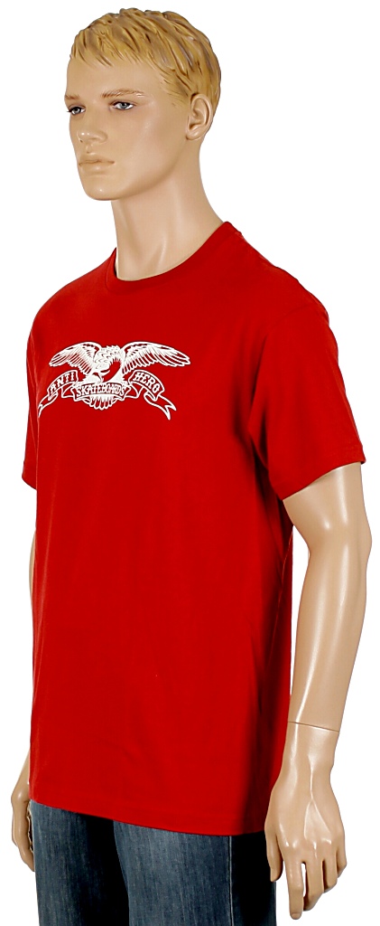 tričko Antihero Eagle - Cardinal/White