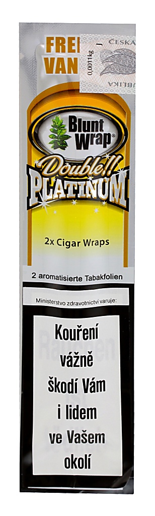 blunt Wrap Platinum - French Vanilla