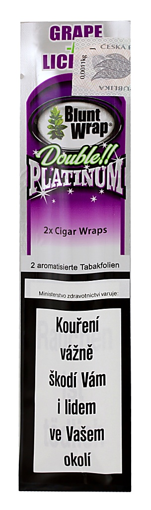 blunt Wrap Platinum - Grape A Licious