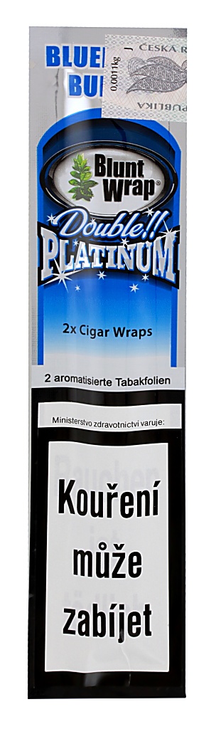 blunt Wrap Platinum - Blueberry Burst