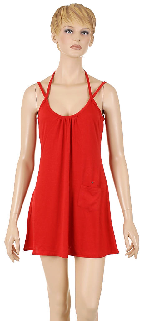 šaty Quiksilver Snapper - Global Red