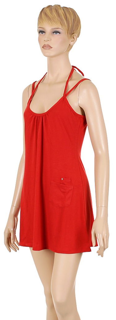 šaty Quiksilver Snapper - Global Red