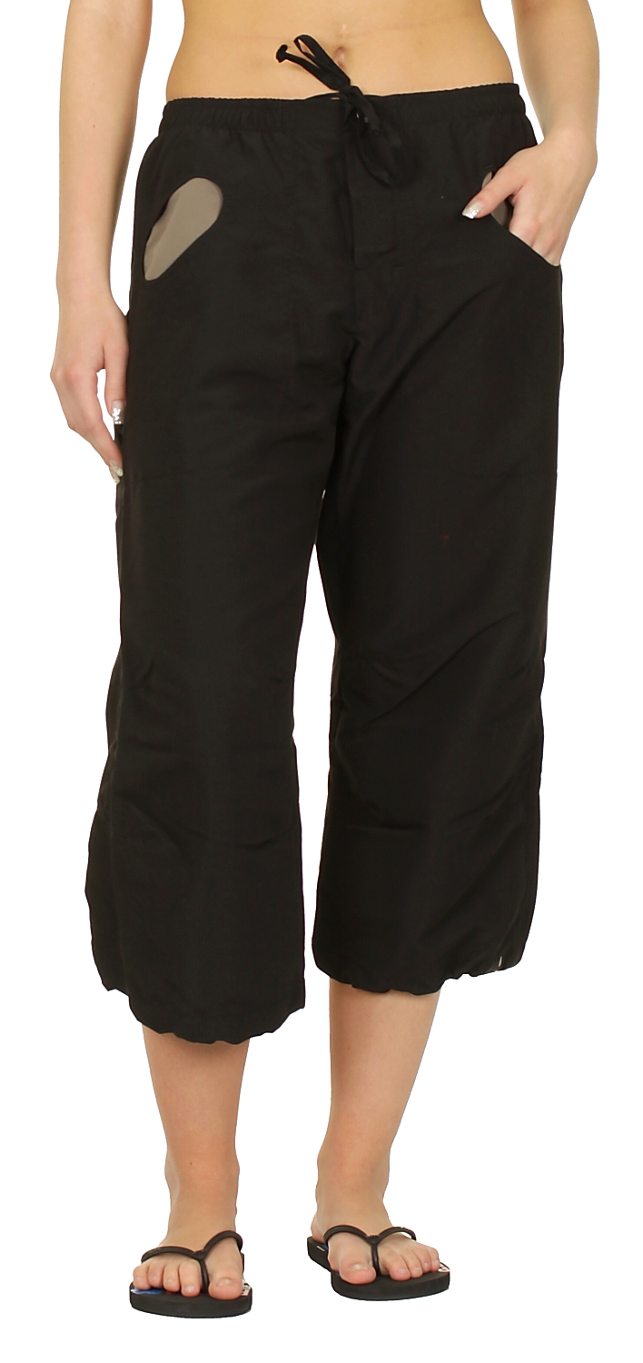 kraťasy UAX Freepsa Capri - Black