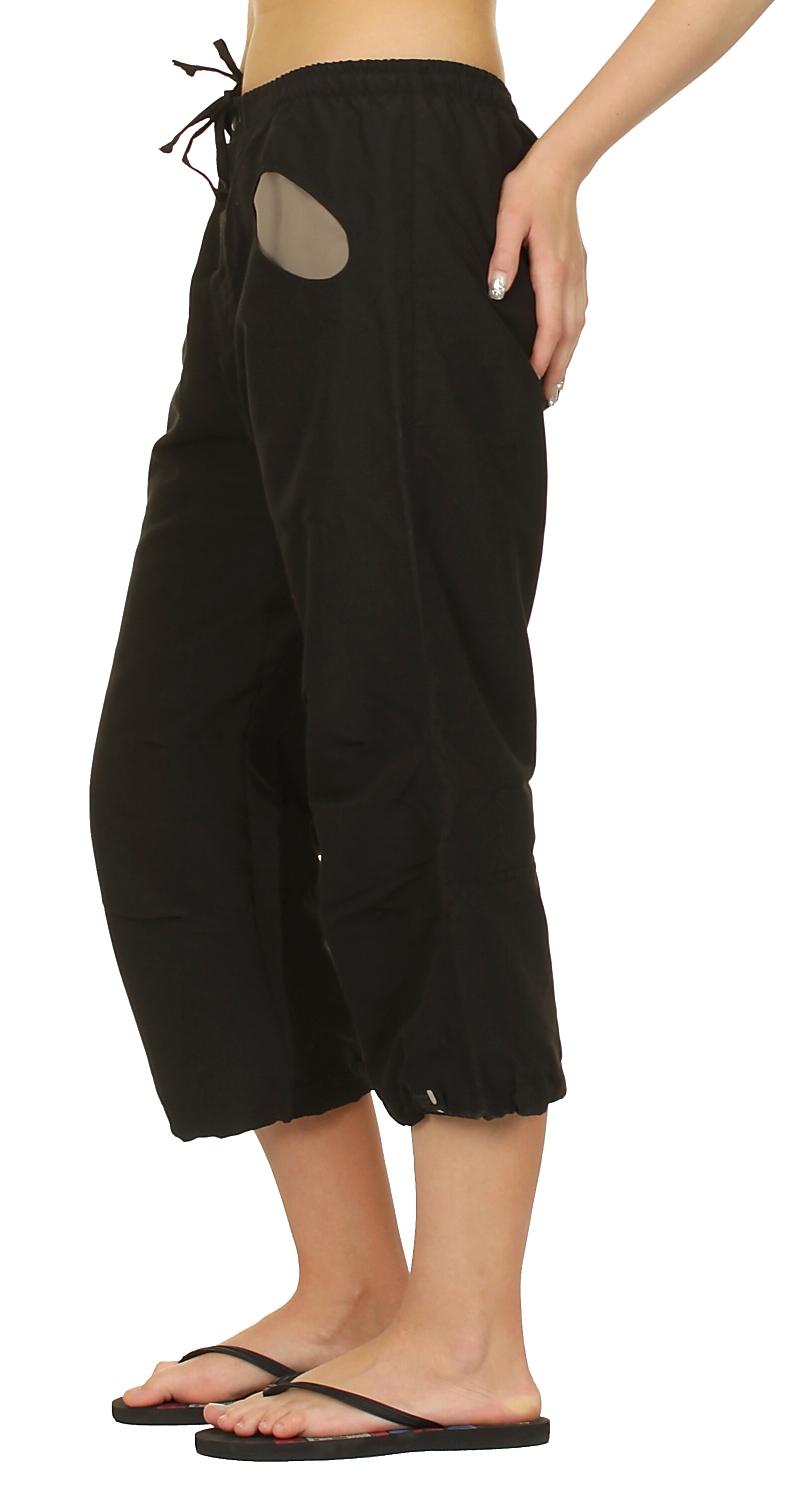 kraťasy UAX Freepsa Capri - Black