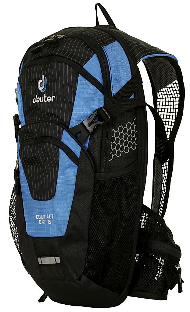 backpack Deuter Compact EXP 8 - Pinstripe/Cool Blue