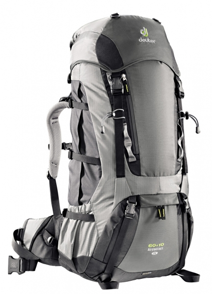 backpack Deuter Aircontact 60+10 SL - Granite/Silver