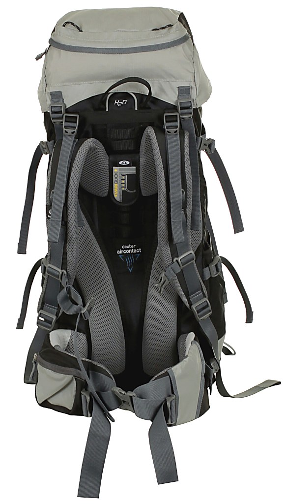 batoh Deuter ACT Lite 45+10 SL - Black/Silver