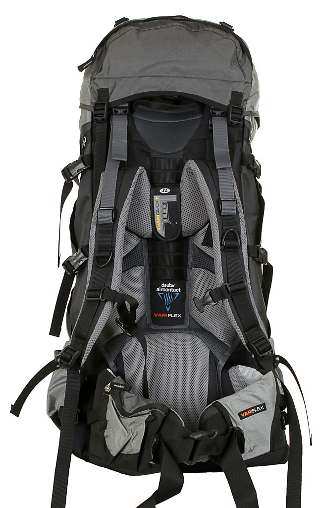 backpack Deuter Aircontact 60+10 SL - Granite/Silver