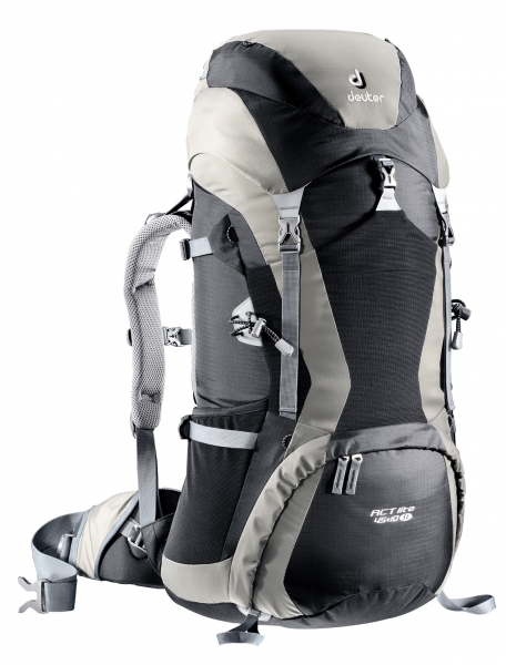 batoh Deuter ACT Lite 45+10 SL - Black/Silver