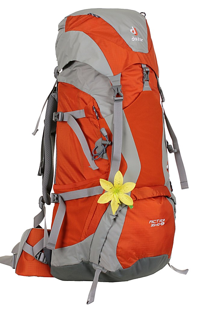 batoh Deuter ACT Lite 35+10 SL - Orange/Silver