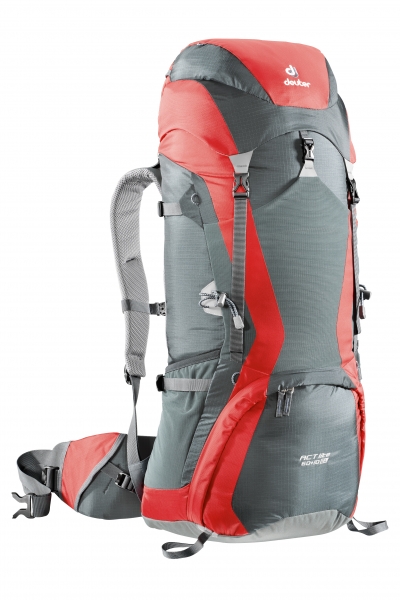 backpack Deuter ACT Lite 60+10 EL - Granite/Fire