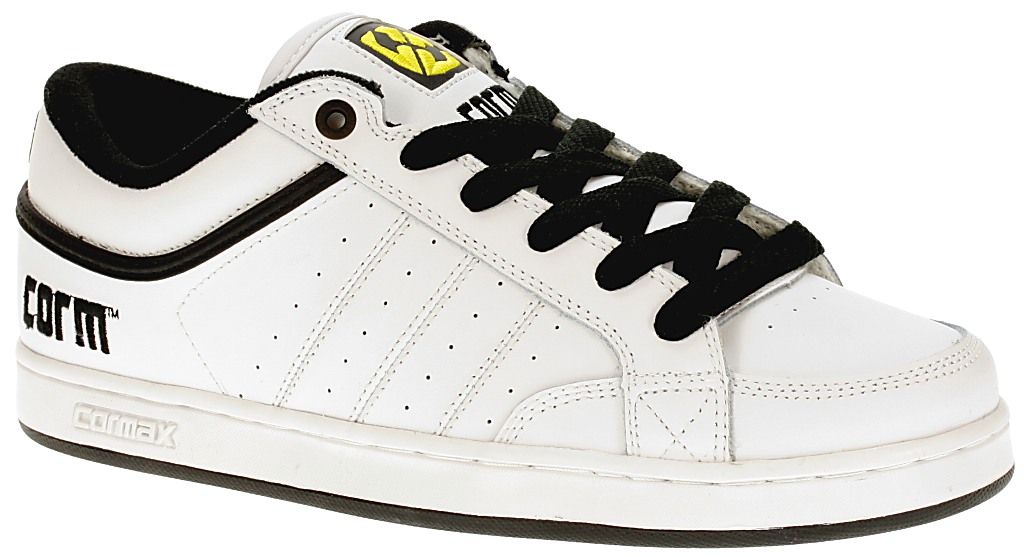 topánky Cormax Stab - White/Black/Yellow Action Leather